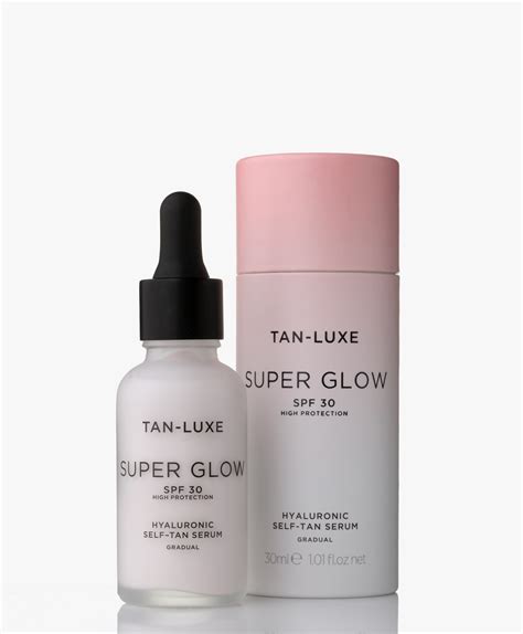 super glow tan luxe.